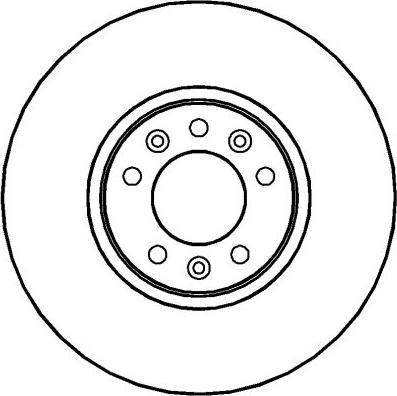 Blue Print ADT343299 - Тормозной диск parts5.com