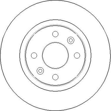 NATIONAL NBD1534 - Тормозной диск parts5.com