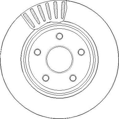 TRW DF6251 - Тормозной диск parts5.com