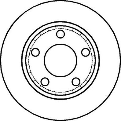 A.B.S. 17221 - Тормозной диск parts5.com