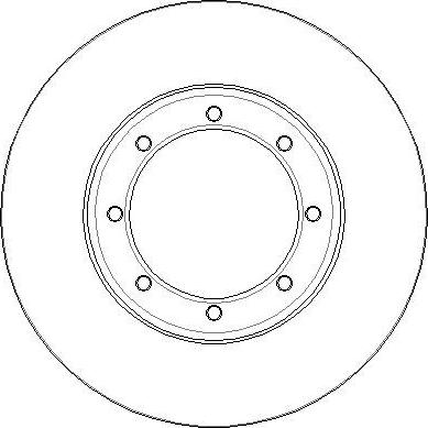 HITEC RS 2562 - Тормозной диск parts5.com