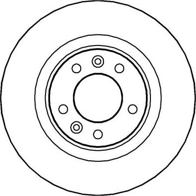 Kamoka 1032550 - Тормозной диск parts5.com