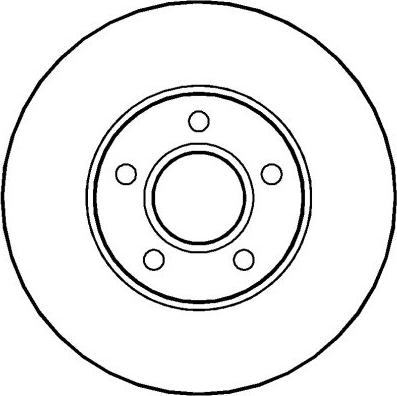 LPR F1009VR - Тормозной диск parts5.com