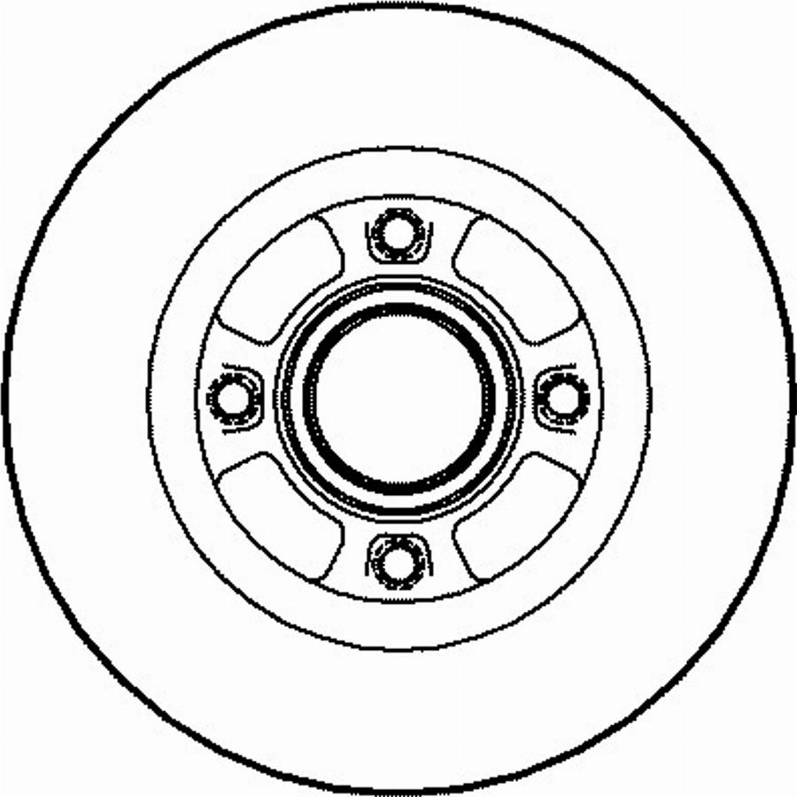 NATIONAL NBD1285 - Brake Disc parts5.com