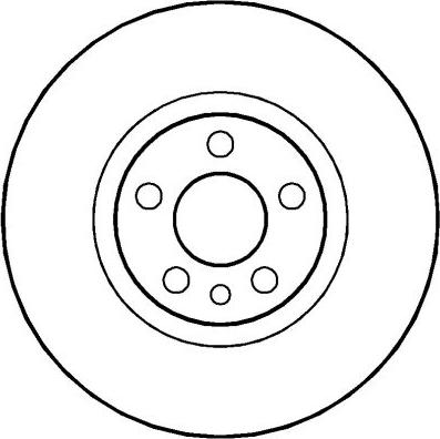 Lancia K1340193080 - Тормозной диск parts5.com