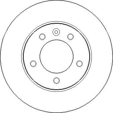 Vauxhall 8660003519 - Тормозной диск parts5.com