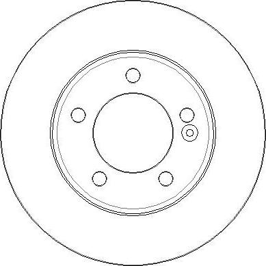 Febi Bilstein 40094 - Тормозной диск parts5.com