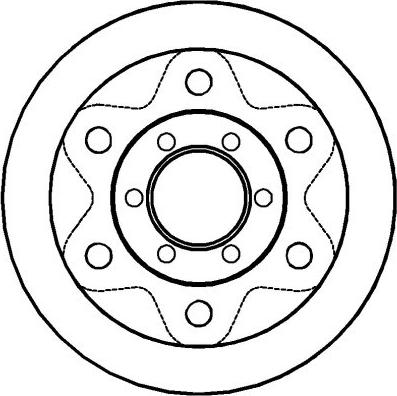 NATIONAL NBD863 - Тормозной диск parts5.com