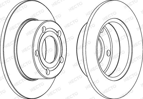 LPR A1401P - Тормозной диск parts5.com