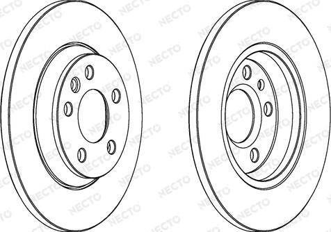 QUARO QD8445 - Тормозной диск parts5.com