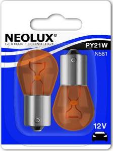 NEOLUX® N581-02B - Лампа накаливания, фонарь указателя поворота parts5.com