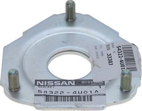 NISSAN 54322-4U01A - Опора стойки амортизатора, подушка parts5.com