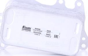 Nissens 90908 - Масляный радиатор, автоматическая коробка передач parts5.com