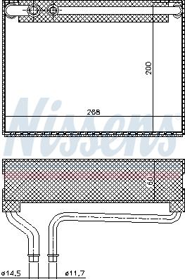 Nissens 92186 - Испаритель, кондиционер parts5.com