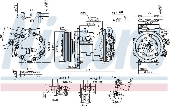 Nissens 89362 - Compressor, air conditioning parts5.com