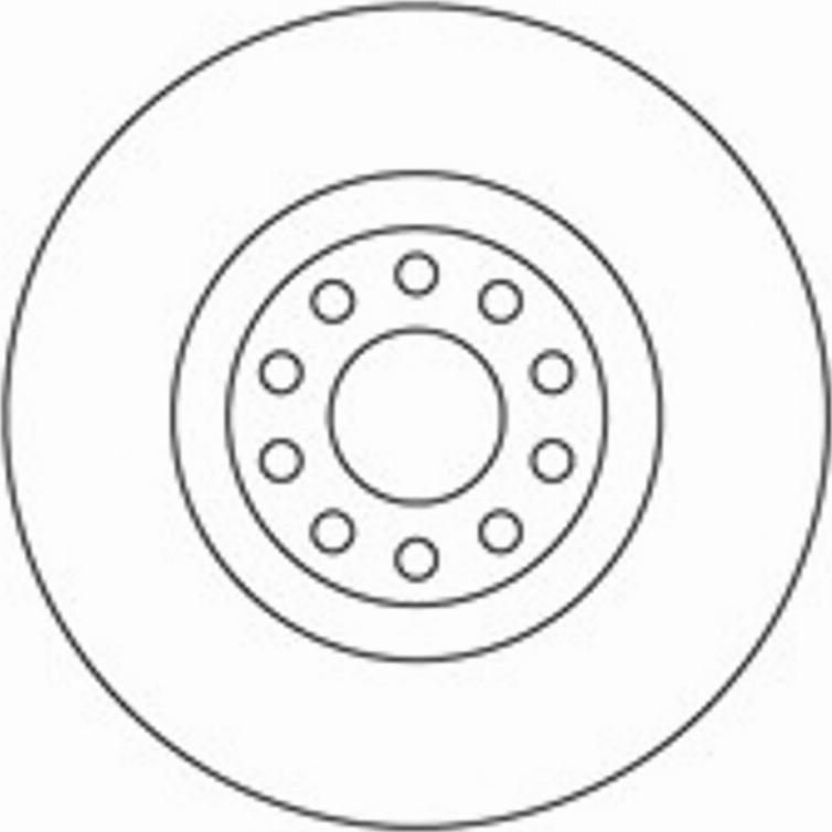 HELLA PAGID 8DD 355 106-701 - Тормозной диск parts5.com