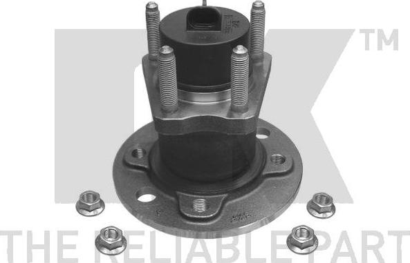 NK 763615 - Комплект подшипника ступицы колеса parts5.com