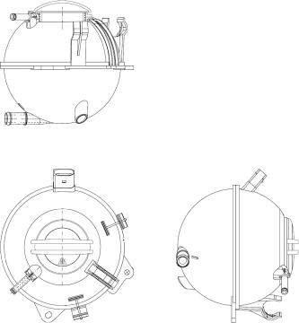 NRF 454082 - Компенсационный бак, охлаждающая жидкость parts5.com