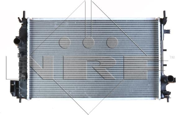 NRF 58435 - Радиатор, охлаждение двигателя parts5.com