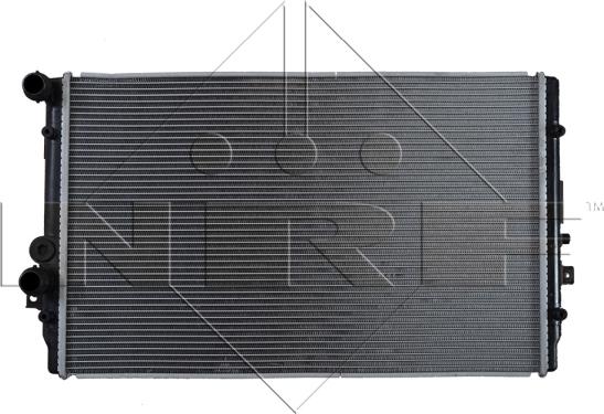 NRF 58334 - Радиатор, охлаждение двигателя parts5.com