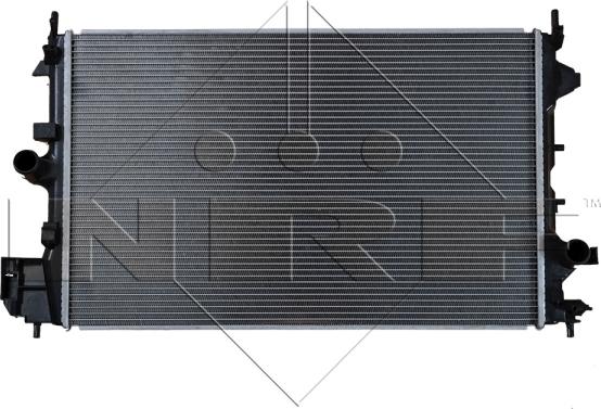NRF 58204 - Радиатор, охлаждение двигателя parts5.com