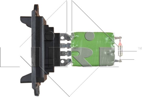 NRF 342050 - Сопротивление, реле, вентилятор салона parts5.com