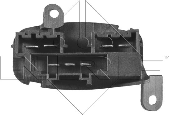 NRF 342022 - Сопротивление, реле, вентилятор салона parts5.com