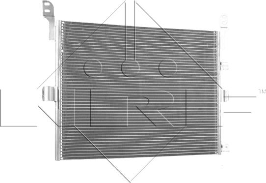 NRF 35788 - Конденсатор кондиционера parts5.com