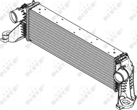 NRF 30342 - Интеркулер, теплообменник турбины parts5.com