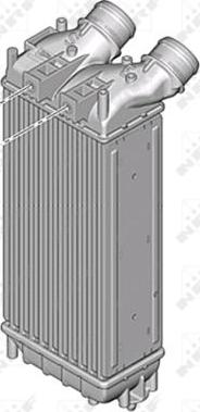 NRF 30281 - Интеркулер, теплообменник турбины parts5.com