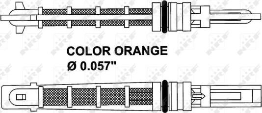 NRF 38449 - Расширительный клапан, кондиционер parts5.com