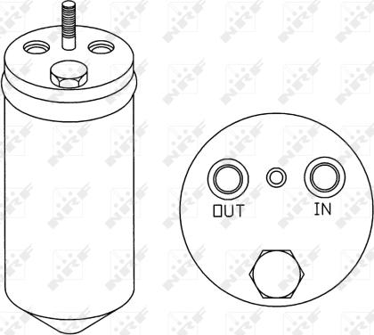 NRF 33149 - Filtro deshidratante, aire acondicionado parts5.com