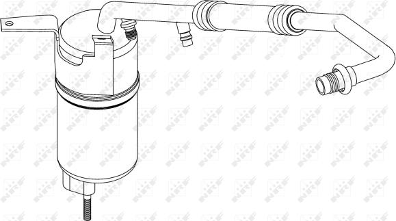 NRF 33220 - Осушитель, кондиционер parts5.com