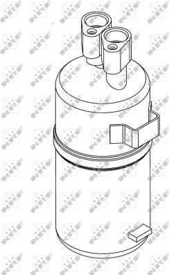 NRF 33221 - Dryer, air conditioning parts5.com