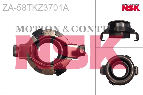 NSK ZA-58TKZ3701A - Выжимной подшипник сцепления parts5.com