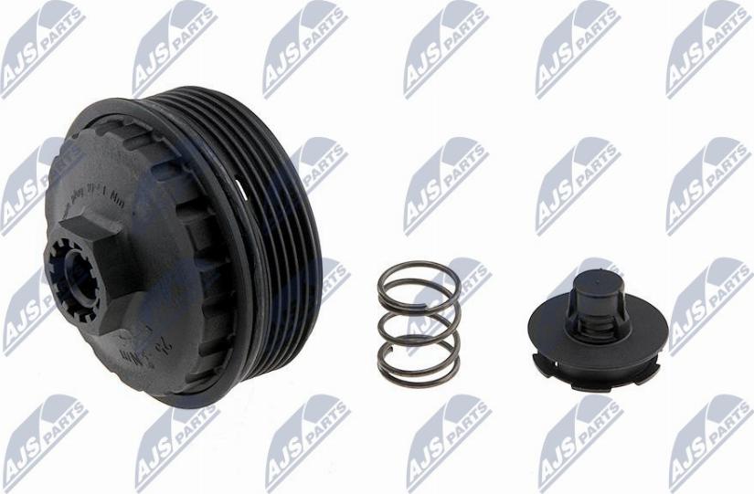 NTY CCL-FR-007 - Крышка, корпус масляного фильтра parts5.com