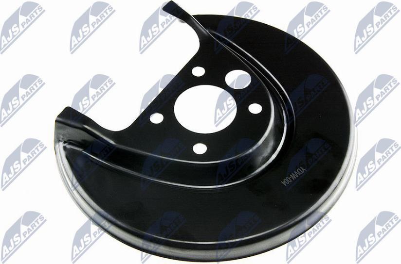 NTY HTO-VW-004 - Отражатель, защита, тормозной диск parts5.com