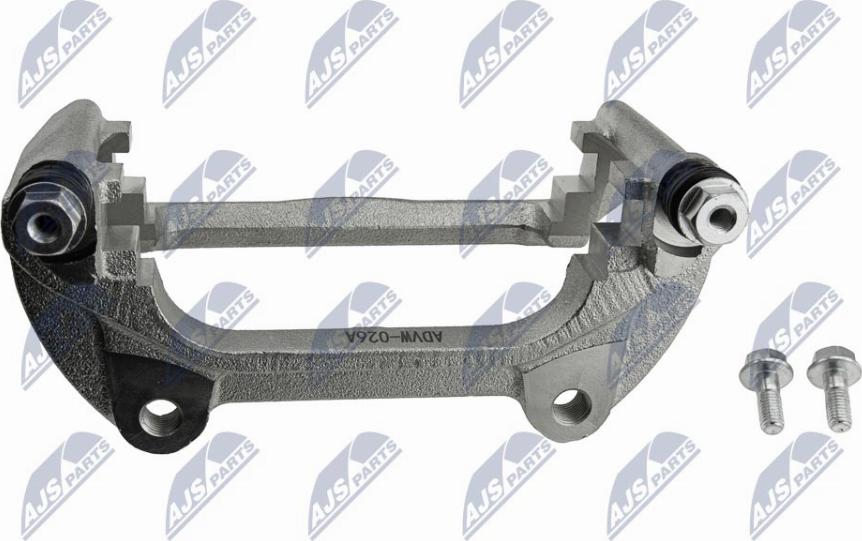 NTY HZP-VW-026A - Кронштейн, корпус скобы тормоза parts5.com