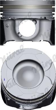 Nüral 87-430300-00 - Поршень parts5.com