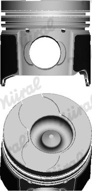 Nüral 87-101500-00 - Поршень parts5.com