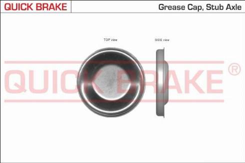 OJD Quick Brake 9826 - Крышка / защитный колпак parts5.com