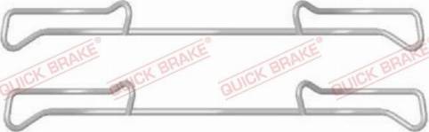 OJD Quick Brake 1091678 - Комплектующие для колодок дискового тормоза parts5.com