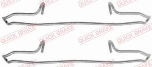 OJD Quick Brake 1091159 - Комплектующие для колодок дискового тормоза parts5.com