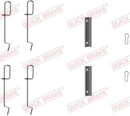 OJD Quick Brake 1091125 - Комплектующие для колодок дискового тормоза parts5.com