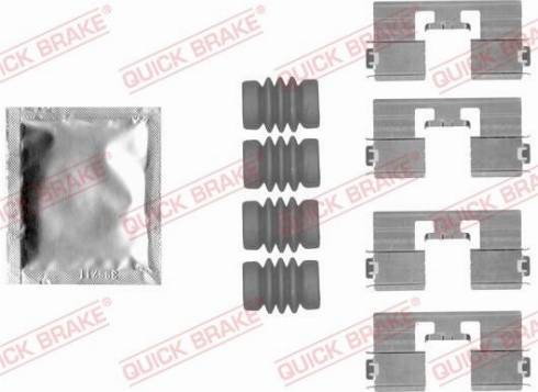 OJD Quick Brake 109-1818 - Комплектующие для колодок дискового тормоза parts5.com