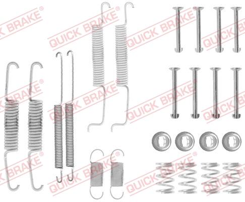 OJD Quick Brake 1050569 - Комплектующие, барабанный тормозной механизм parts5.com