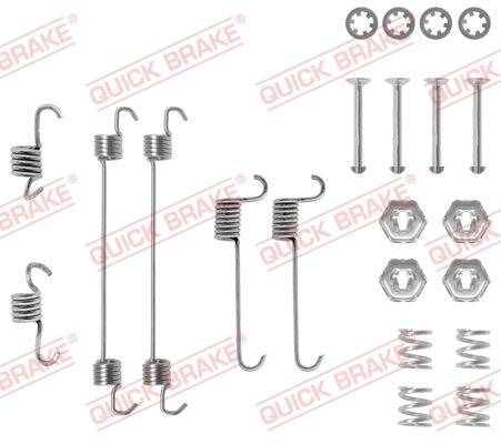 OJD Quick Brake 105-0650 - Комплектующие, барабанный тормозной механизм parts5.com