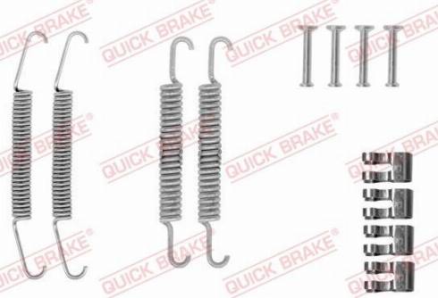 OJD Quick Brake 105-0610 - Комплектующие, барабанный тормозной механизм parts5.com