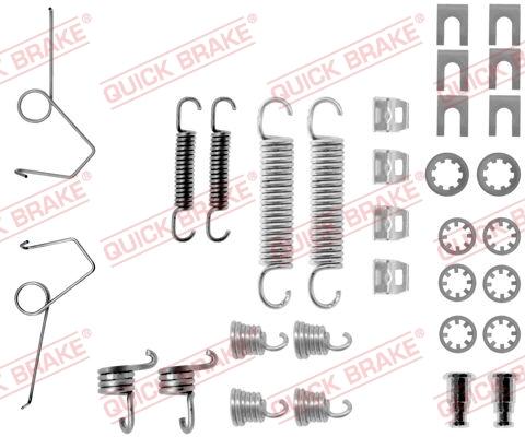 OJD Quick Brake 105-0686 - Комплектующие, барабанный тормозной механизм parts5.com