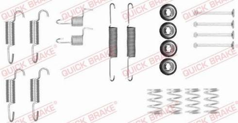 OJD Quick Brake 105-0025 - Комплектующие, стояночная тормозная система parts5.com